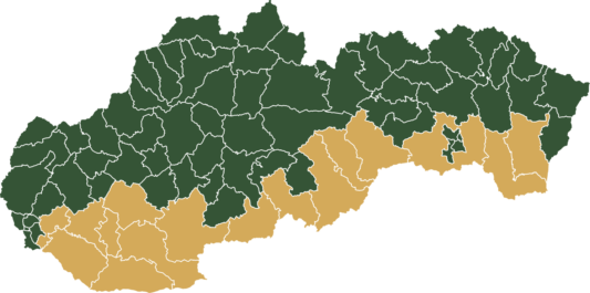 Mapa Slovenska